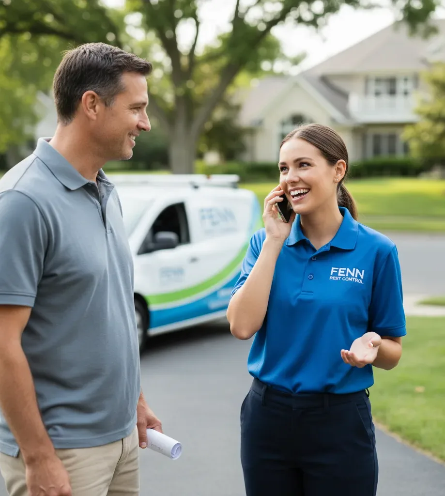 Fenn Pest Control customer support in Eminence
